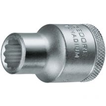 6134950 - Insert pour clé à douille 1/2' profil ud 25 mm , d 19 25 - Gedore