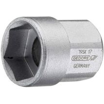 2521539 - Clé à douille 1/2' courte, 10 mm , 19 sk 10 - Gedore