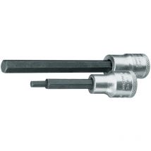 Douille tournevis in 19 l 8-140 1/2' Douille hexagonale 140 mm 8 mm