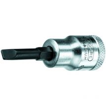 1640895 - Insert pour embout de tournevis 3/8' fente 6,5x1,2 mm , is 30 6,5X1,2 - Gedore