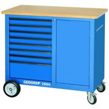 1814931 - Etabli mobile avec 8 tiroirs , 1504 0701 - Gedore