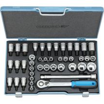 Steckschlüssel-Satz 1/2' 42-teilig itx 19 INU-20 - Gedore