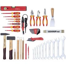Gedore - red 3301646 - Kit d'outils pour l'électrotechnique en vrac 42 pcs. , R21000042