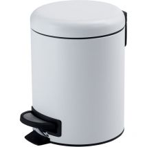 Vasari - gedy 32090200000 potty Papelera Con Tapa 3L Blanco Mate - ref: 32090200000