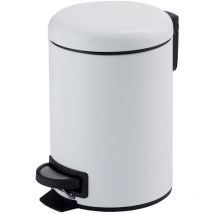 Vasari - gedy 33090200000 potty Papelera Con Tapa 5L Blanco Mate - ref: 33090200000