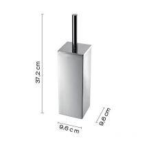 Gedy - 44331300200 teseo Escobillero a Suelo Cromo - ref: 44331300200