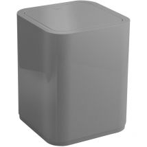 63090800900 seventy Papelera Con Tapa 8 Litros Gris - ref: 63090800900 - Gedy