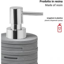 Gedy - HE800800000 helen Dosificador Gris - ref: HE800800000