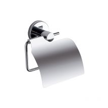 Gedy - porte papier avec couvercle chrome felce G-FE251300100