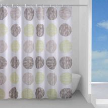 Rideau de douche polies.gomit. (1326) 180x200 - Gedy