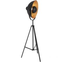 Mexlite lampadaire Sunflower - noir - métal - 74 cm - E27 (grande raccord) - 3664ZW