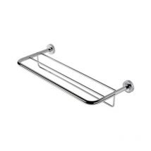 Geesa Luna Plateau pour serviettes avec porte serviettes 60cm chrome