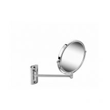 Ben Sanitair - Geesa Mirror Collection Miroir de rasage 1 ras grossissant x3 diamètre 20cm chrome