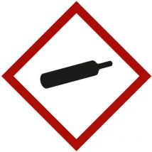 Gefahrstoffsymbol Gasflasche, Typ: 03026