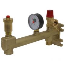 Anschlussgruppe zgag-h für Ausdehnungsgefäße bis 25 Liter - Zilmet