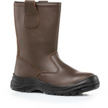 Gefütterte Sicherheitsstiefel patagonite S3 - Braun 46
