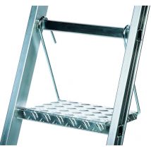 Iller Arbeitsplattform Einhängetritt – Aluminium – Max. Belastung 150 kg – 27 x 23 cm