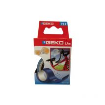 Adhésif tissu plastifié 19mmx2.7m bleu Geko