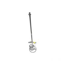 Geko - G00671 - Miscelatore per malta Pm-01 (140 x 600 mm, M14), colore argento