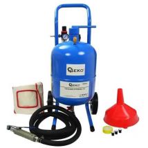 Geko G02029 Sand Blaster - Réservoir à pression (19 L), couleur bleue