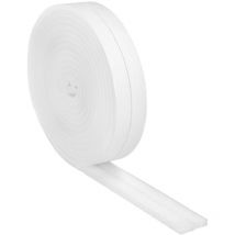 Altro - Rouleau de coupe-froid en mousse blanche 8 mètres. x15mm. Autocollant protège du froid, des courants d'air et de l'humidité. Cou