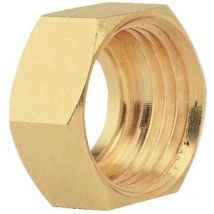 Sechskantmutter Mit Geschlagener Klemmung Aus Messing 12x17 - 12