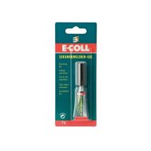 E-coll - Gel De Colle Instantanée, Modèle : Tube De 3 G, Emb. Libre Service (par 10)