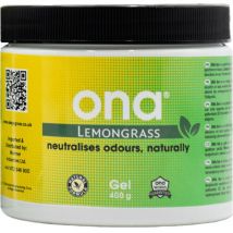Gel destructeur d'odeurs - Lemongrass - 400g ONA