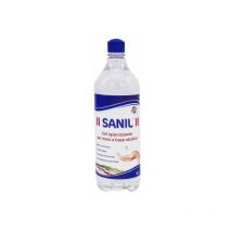 Gel igienizzante per mani a base alcolica profumato senza acqua sanil 1 lt Fidea