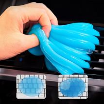 XVX - Gel limpiador para coches, gel limpiador de teclados, gel antipolvo para coches, kit limpiador de teclados, limpia el polvo de ordenadores