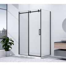 Gelco - Dragon - Duschkabine 140x90 cm, schwarz/Klarglas GD4614B-02