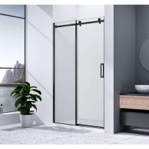 Gelco - Dragon - Duschtür 140x200 cm, schwarz/Klarglas GD4614B