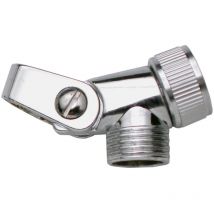 Gelenkgabel für Handbrausehalter an Wandhaken - Chrom