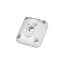 Gelenkkastendurchführung für Rollladen mit Kurbel, 10 mm Sechskant