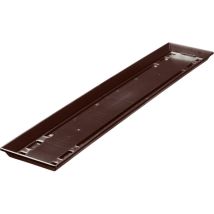 Geli Untersetzer 80 cm – Kunststoff – braun – viereckig – 2,5 cm – 15,5 cm