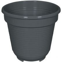 Blumentopf standard Anthrazit ø 10 cm - Kunststoff - Geli