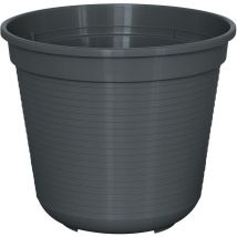 Blumentopf standard Anthrazit ø 22 cm - Kunststoff - Geli