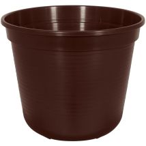 Blumentopf standard Braun ø 24 cm - Kunststoff - Geli
