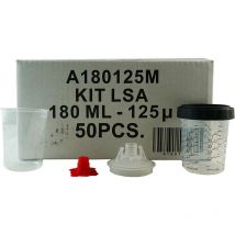 Gelson - jetables cups 180 ml 125 micron