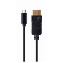 Gembird - usb-c a adaptateur displayport mâle 4k 60 hz 2 m noir