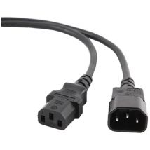 PC-189 cable de transmisión Negro C14 acoplador - Gembird