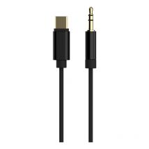 CCA-CM3.5M-1.5M cable de audio 1.5 m 3.5mm Noir - Gembird