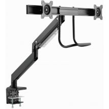 Gembird - Desk Mounted Adjustable Monitor Arm for 2 Monitors MA-DA2-04