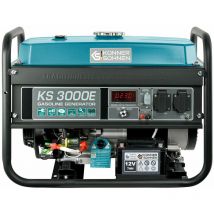 Könner&söhnen - El generador de gasolina ks 3000E de la marca alemana se caracteriza por sus tecnologías innovadoras y su funcionamiento económico.