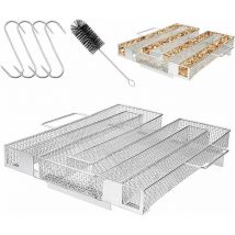 Rosemary - Générateur de Fumée Froide en Acier Inoxydable pour Fumoir Professionelle, Boîte de Fumoir de Granule Fumage Viande Poisson Barbecue