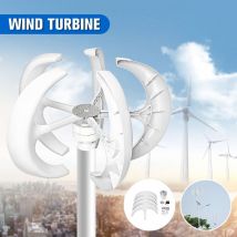 Drillpro - Générateur de vent 650W 24V avec contrôleur de chargeur 5 pales Minitype lanterne éolienne générateur Kit axe vertical éolienne générateur