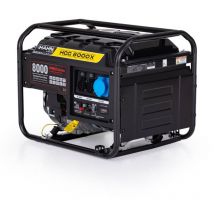 Hahn&sohn - Générateur électrique portable 6 kW avr pour chantiers, secours et ateliers hgg 8000X