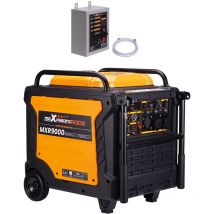 Maxpeedingrods - Generateur Electrique Silencieux à essence Groupe Electrogene avec Système ats