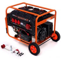 Jardibricodeco - Générateur Groupe électrogène 5500w 12/230v/380v
