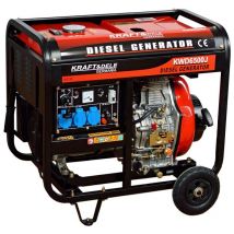 Jardibricodeco - Générateur Groupe éléctrogène Diesel 6500w 12/230v